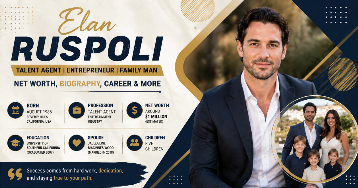 Elan Ruspoli Net Worth Biography Career Age Family and Lifestyle