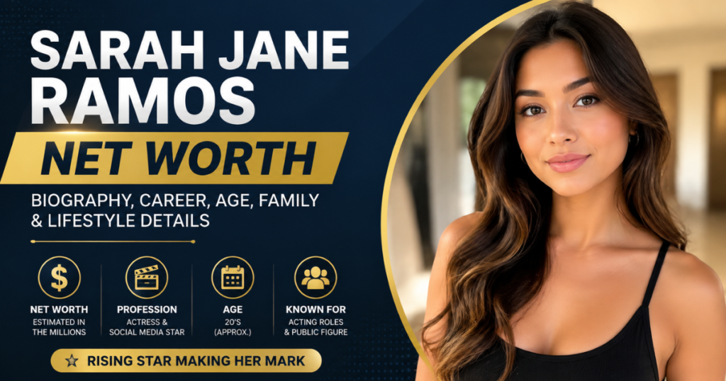 Sarah Jane Ramos Net Worth Age Career and Biography